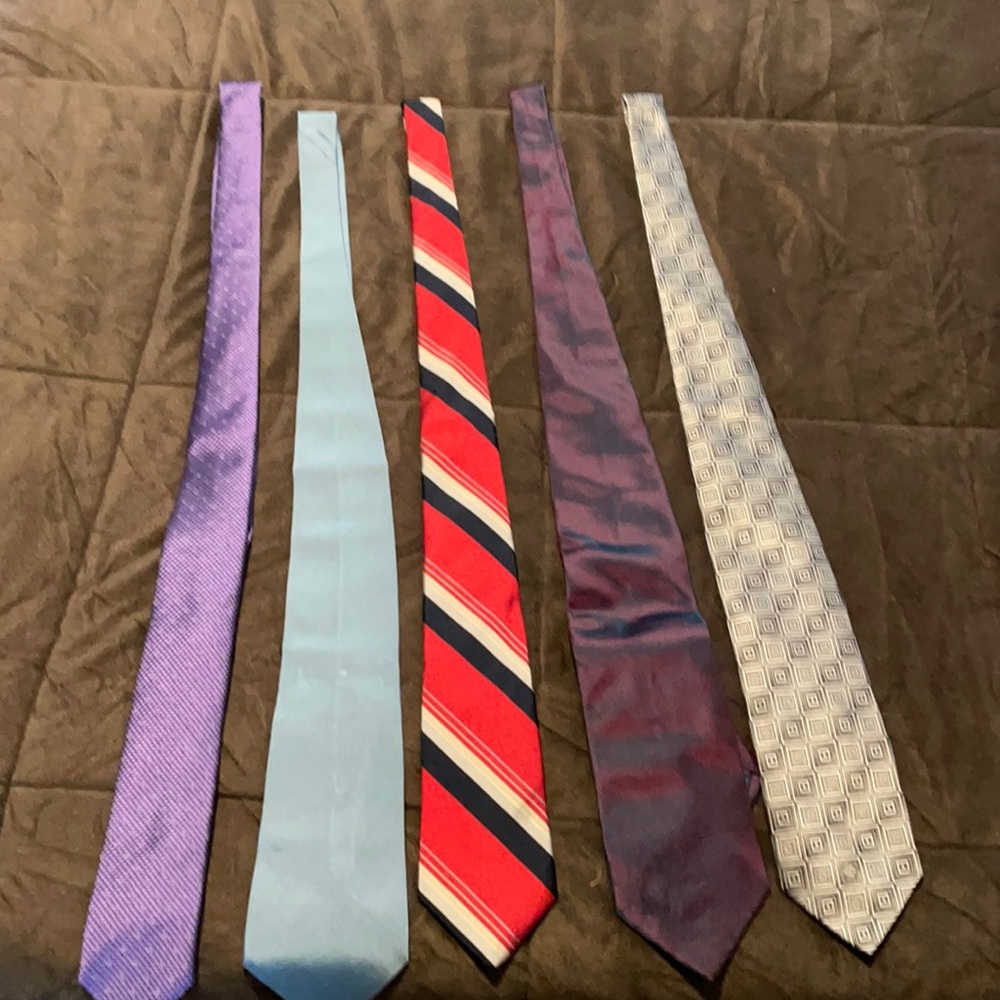 Lot of Luxury Silk Ties - Dior, Boss, Versace etc